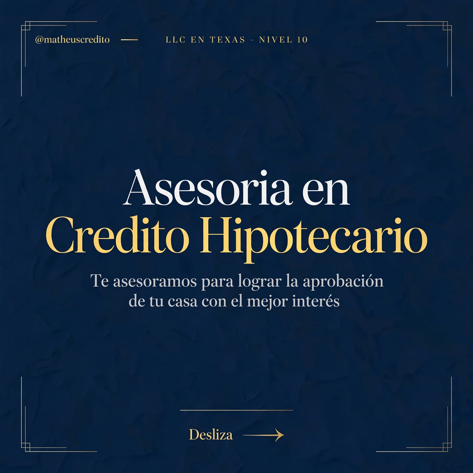 Asesoría en crédito hipotecario