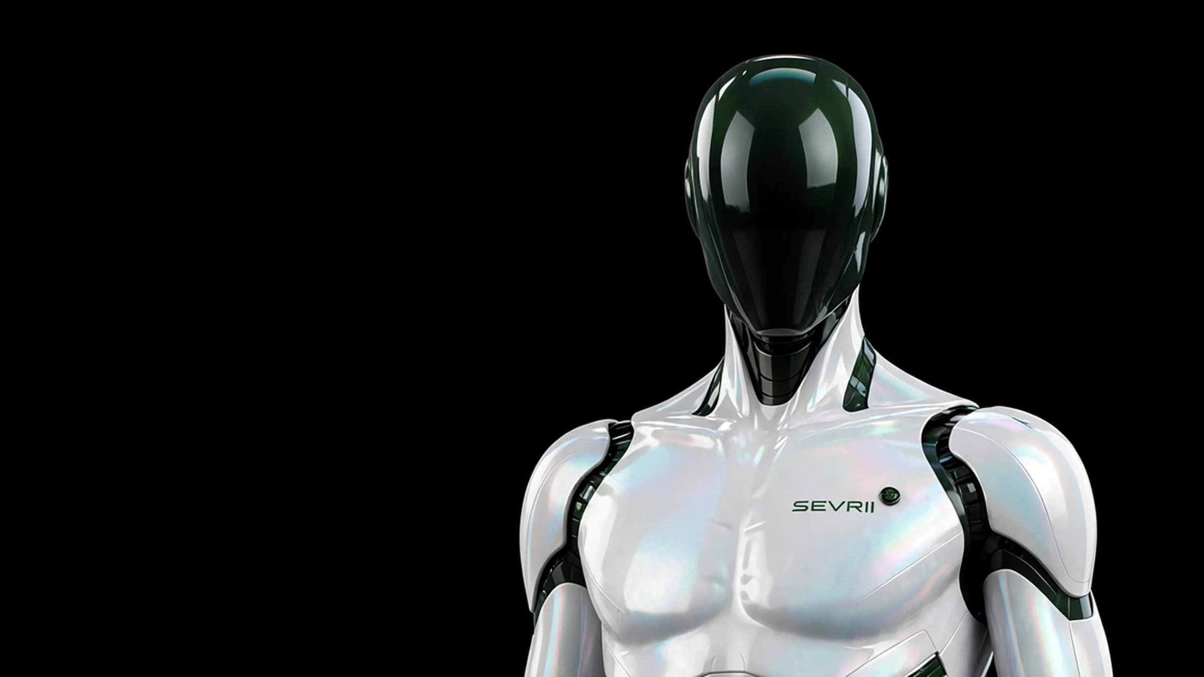 Concepto de robot humanoide de Sevrii